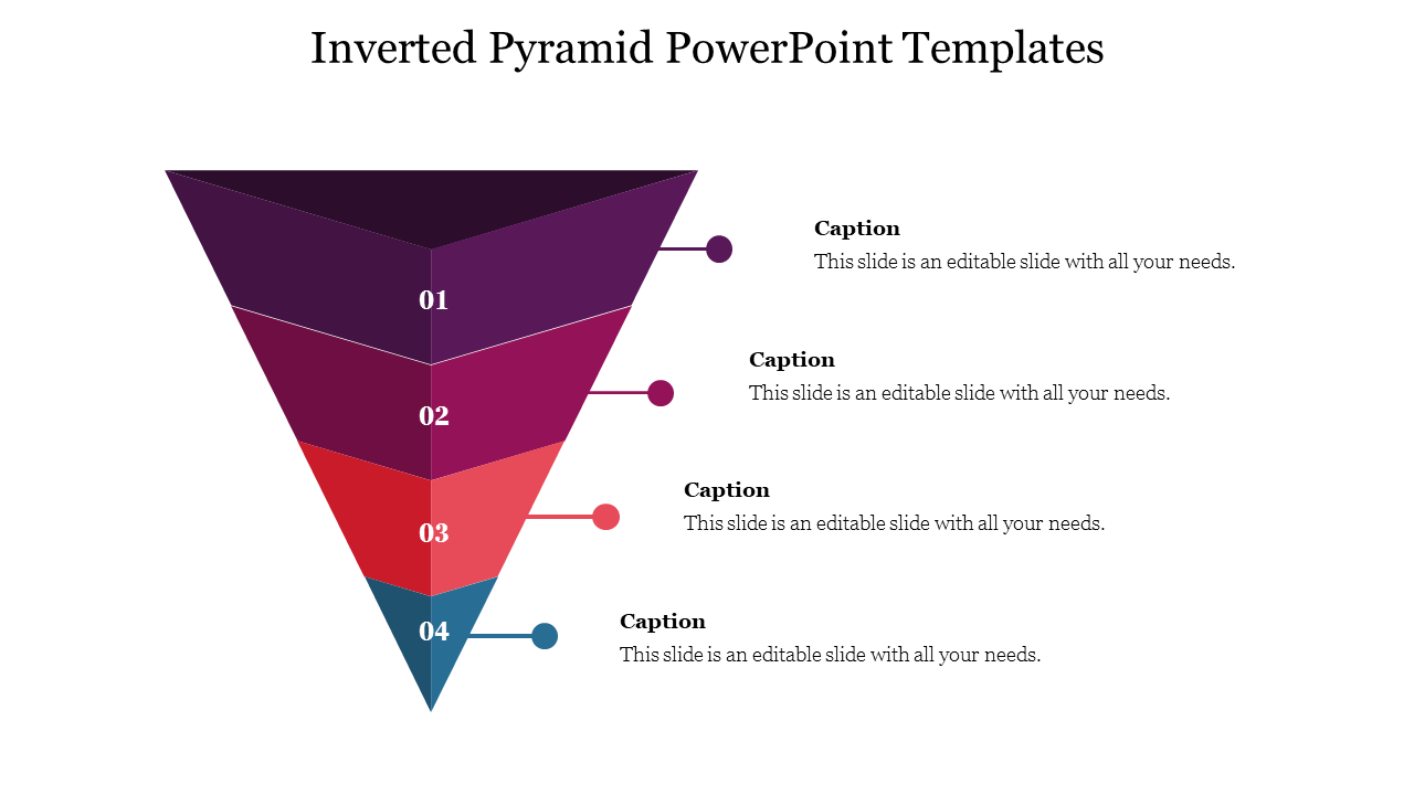 Inverted Pyramid PowerPoint Templates